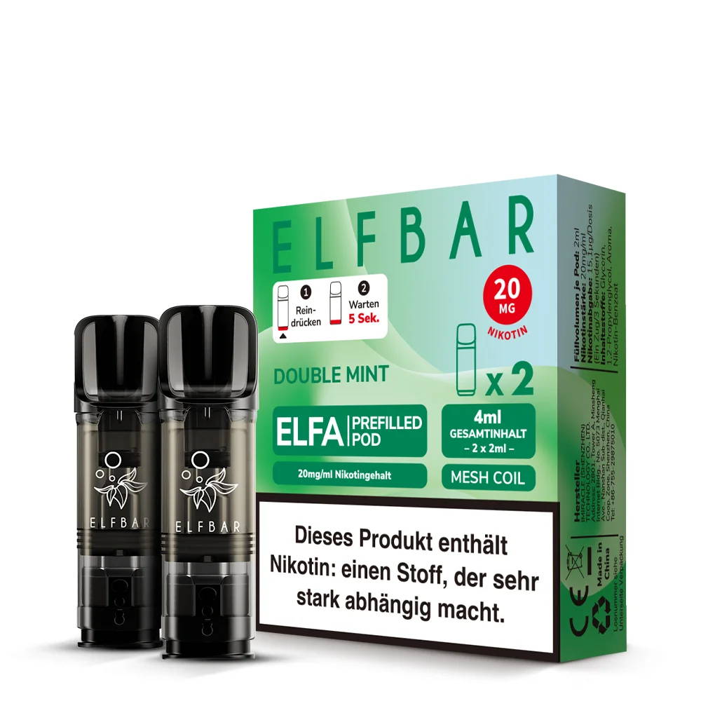 elfbar-elfa-pods-2er-set-double-mint-neu.webp Elfa Pod Double Mint 20mg 2 Stk