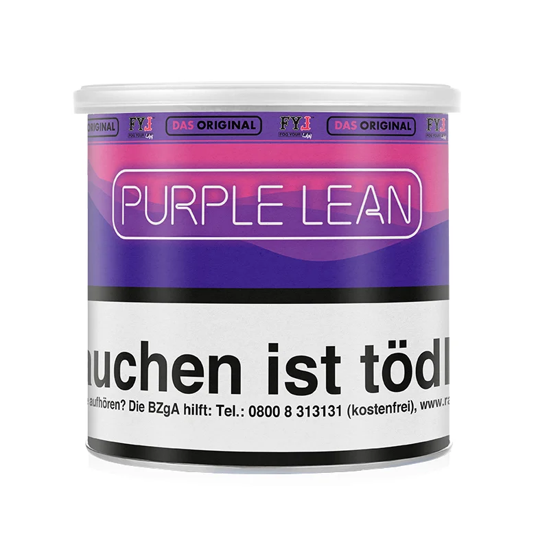 Fog Your Law Tabak Purple Lean 70g Fog Your Law Tabak Purple Lean 70g