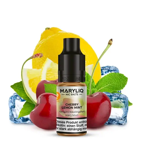 Maryliq Nikotinsalz Liquid 10ml Cherry Lemon Mint 10mg