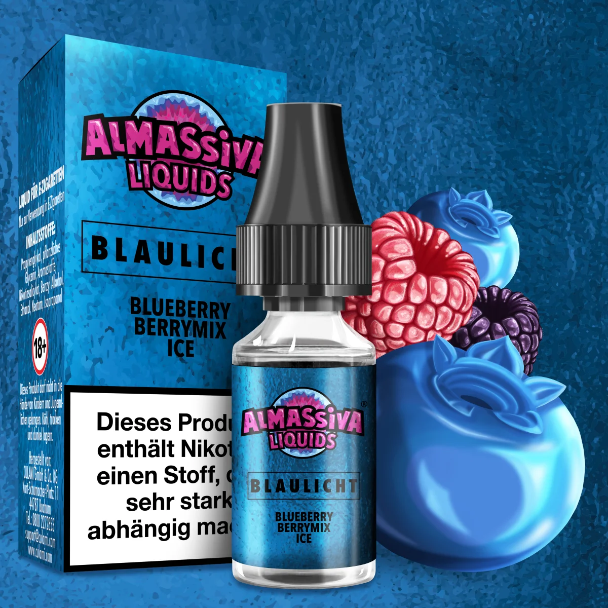 Al Massiva Liquid 10ml - Blaulicht 10mg