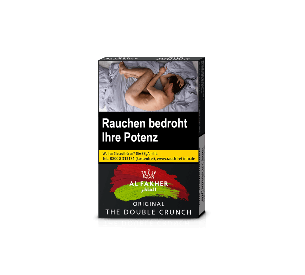 Al Fakher Tabak The Double Crunch 25g Al Fakher Tabak The Double Crunch 25g