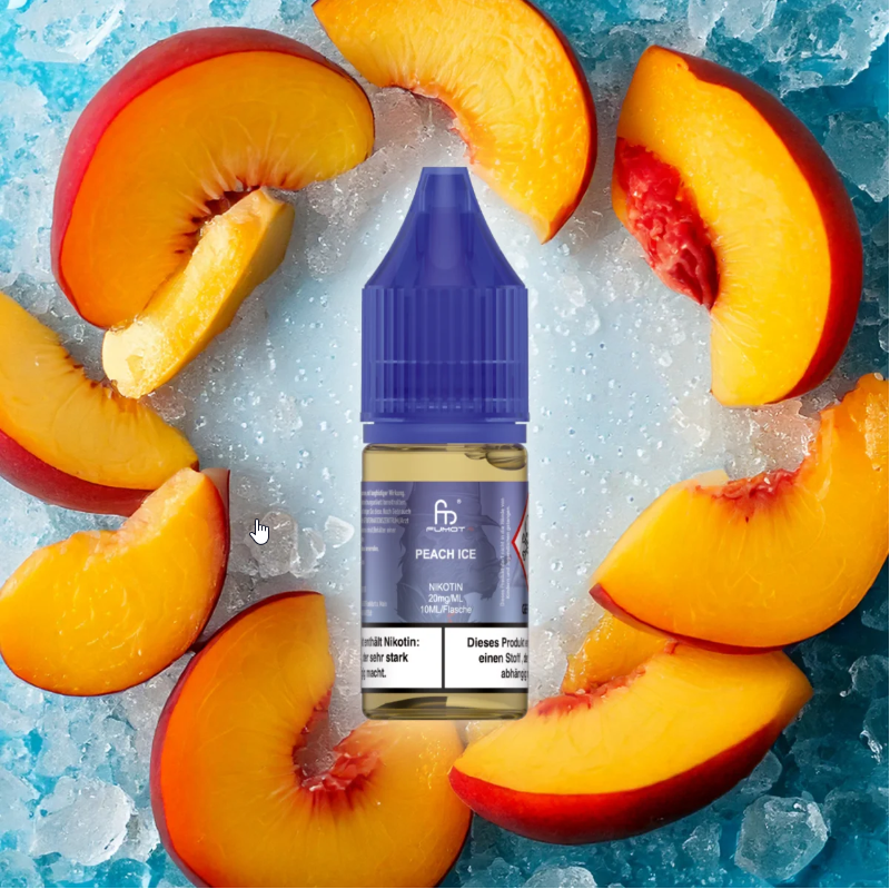 RandM Tornado Liquid 10ml - Peach Ice 20mg