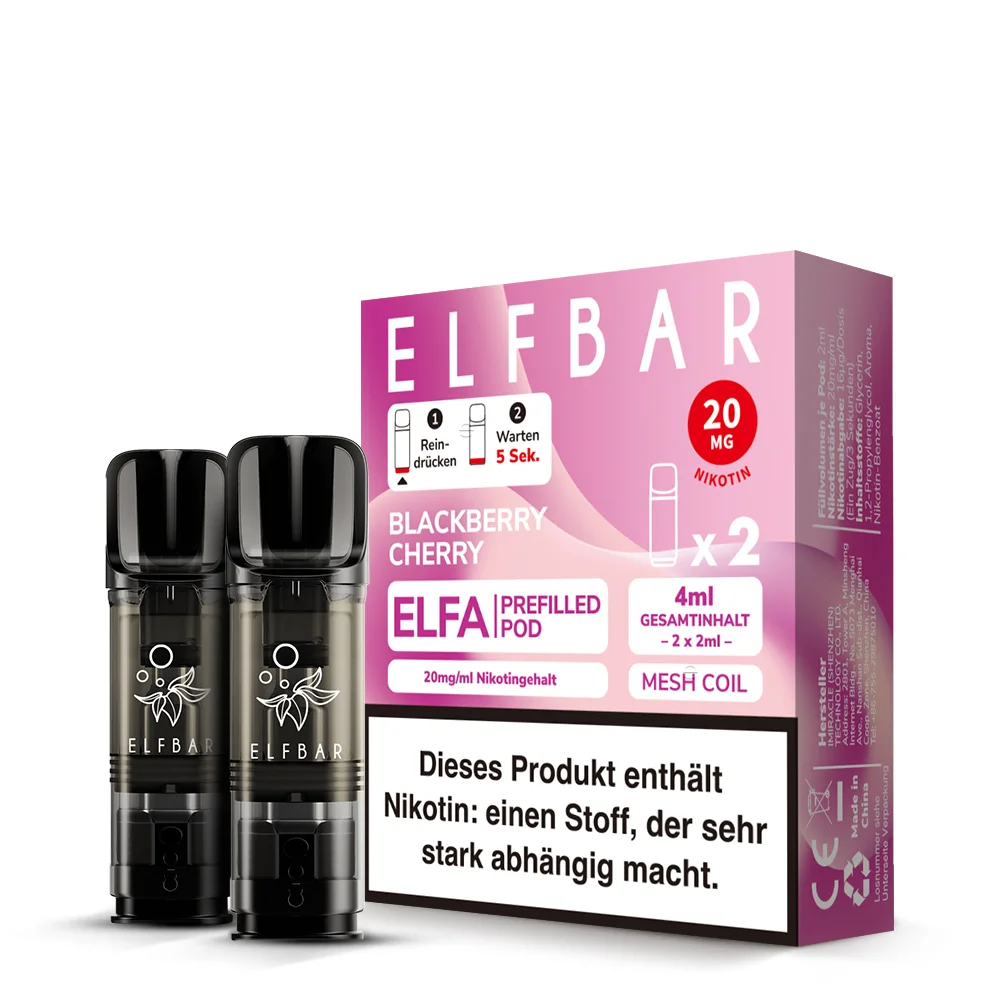 Elfa Pod Blackberry Cherry 20mg 2 Stk