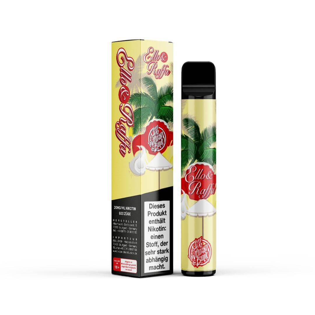 187 Strassenbande Einweg E-Zigarette 600 Ello & Raffa 187 Strassenbande Einweg E-Zigarette 600 Ello & Raffa