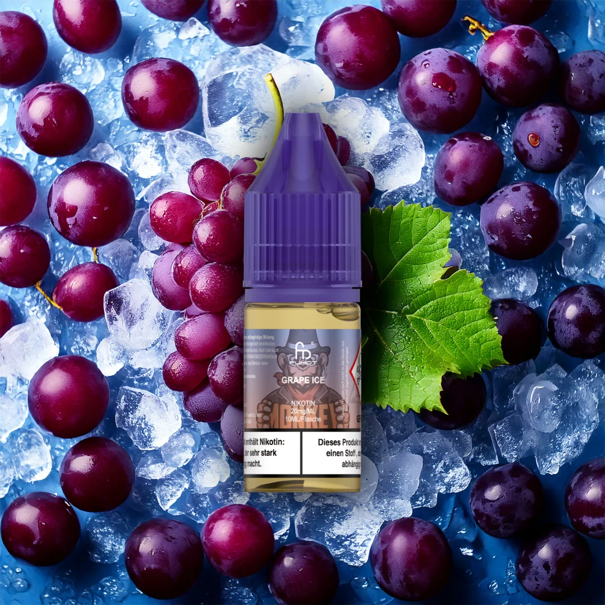 RandM Tornado Liquid 10ml Grape Ice 20mg