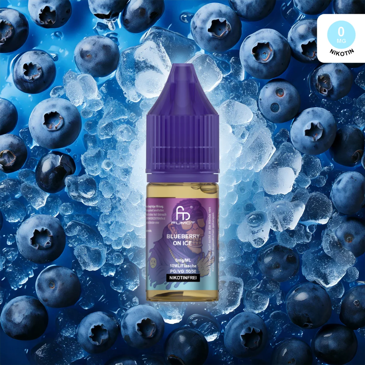 RandM Tornado Liquid 10ml - Blueberry on Ice 0mg