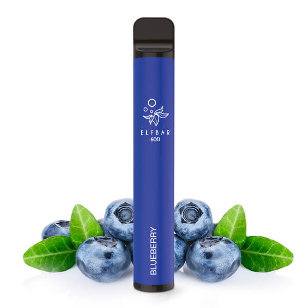 Elfbar 600 Einweg E-Zigarette Blueberry 0mg