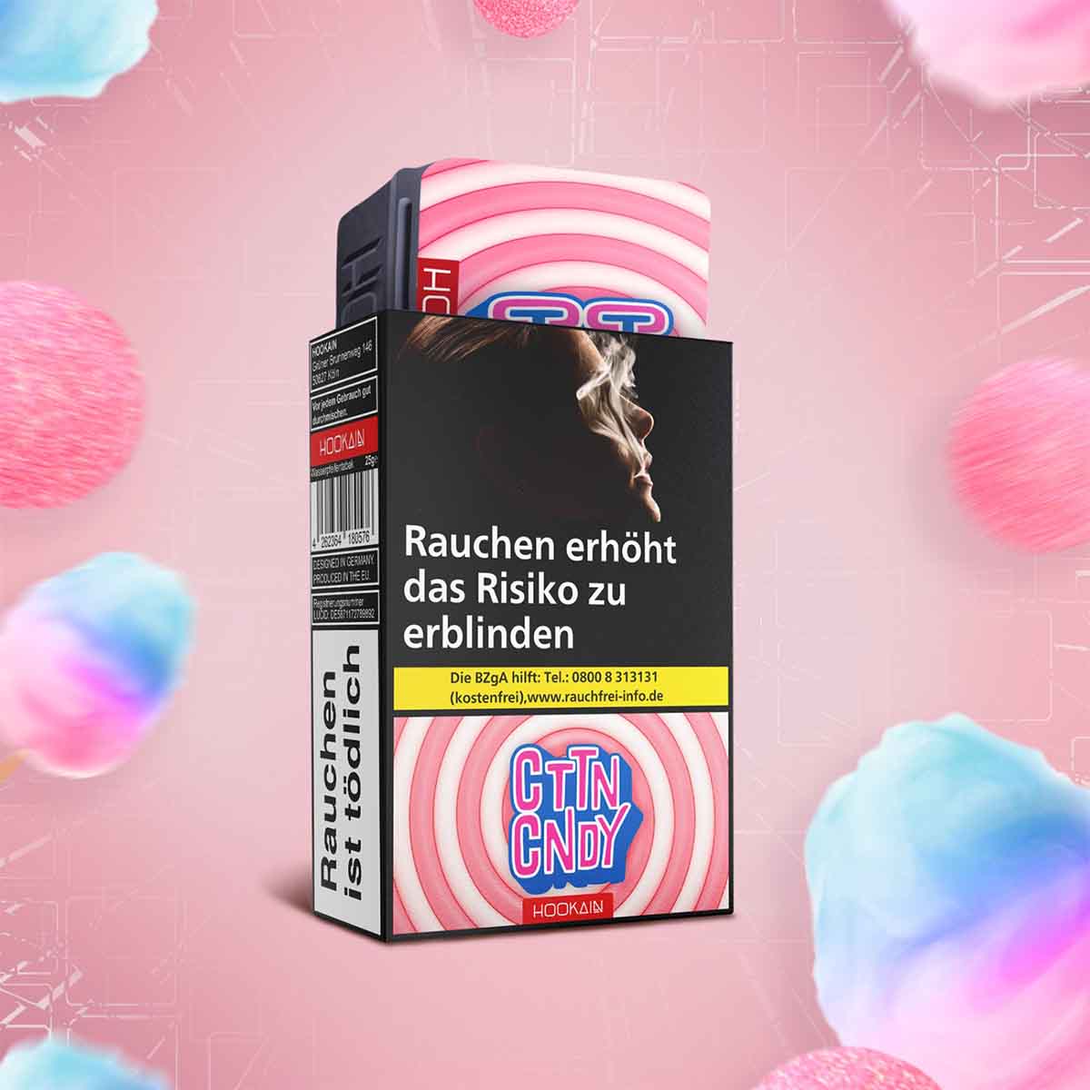 Hookain Tabak Cotton Candy Cream 25g