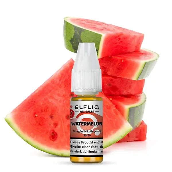 Elfliq Nikotinsalz Liquid 10ml - Watermelon 20mg Elfliq Nikotinsalz Liquid 10ml - Watermelon 20mg