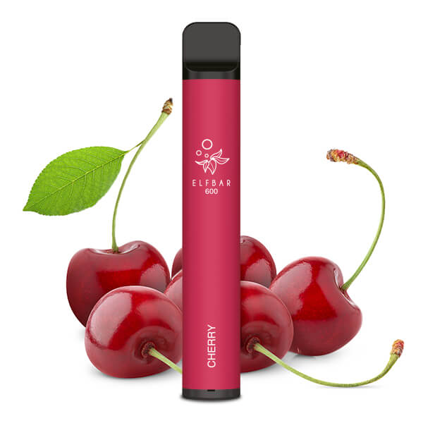 Elfbar 600 Einweg E-Zigarette Cherry 0mg