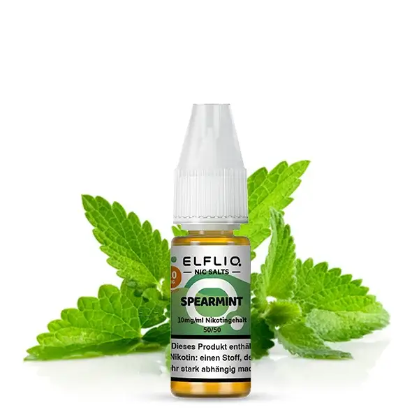 Elfliq Nikotinsalz Liquid 10ml - Spearmint 10mg Elfliq Nikotinsalz Liquid 10ml - Spearmint 10mg