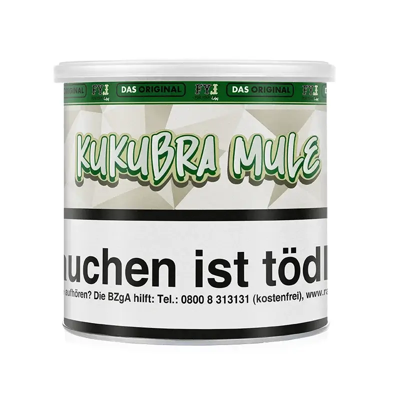 Fog Your Law Tabak Kukubra Mule 65g Fog Your Law Tabak Kukubra Mule 65g