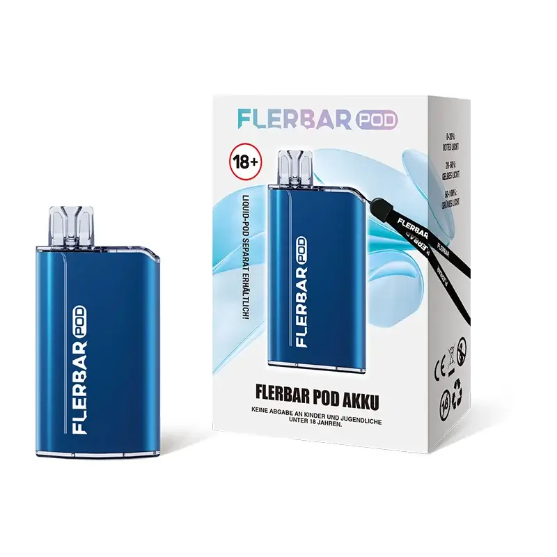 Flerbar Akku Blau
