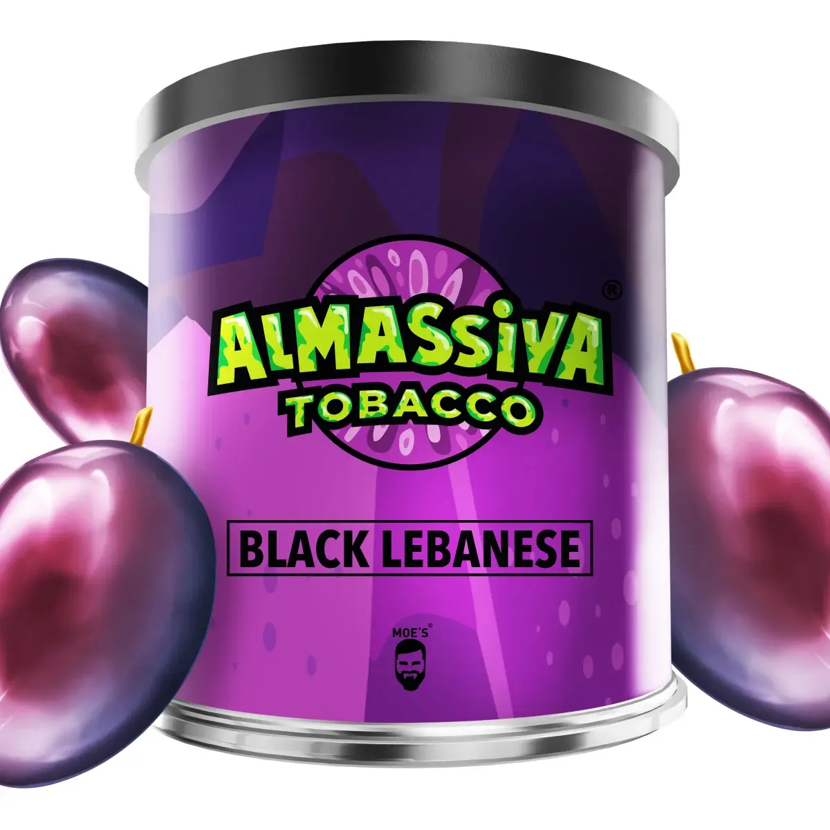 Al Massiva Tabak Black Lebanese 200g Al Massiva Tabak Black Lebanese 200g