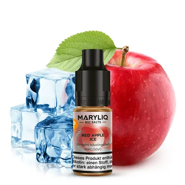 Maryliq Nikotinsalz Liquid 10ml Red Apple Ice 10mg