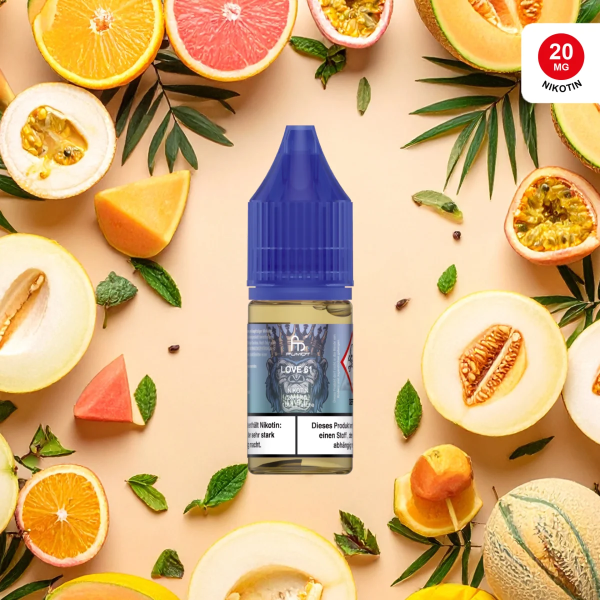 RandM Tornado Liquid 10ml - Love61 0mg RandM Tornado Liquid 10ml - Love61 0mg