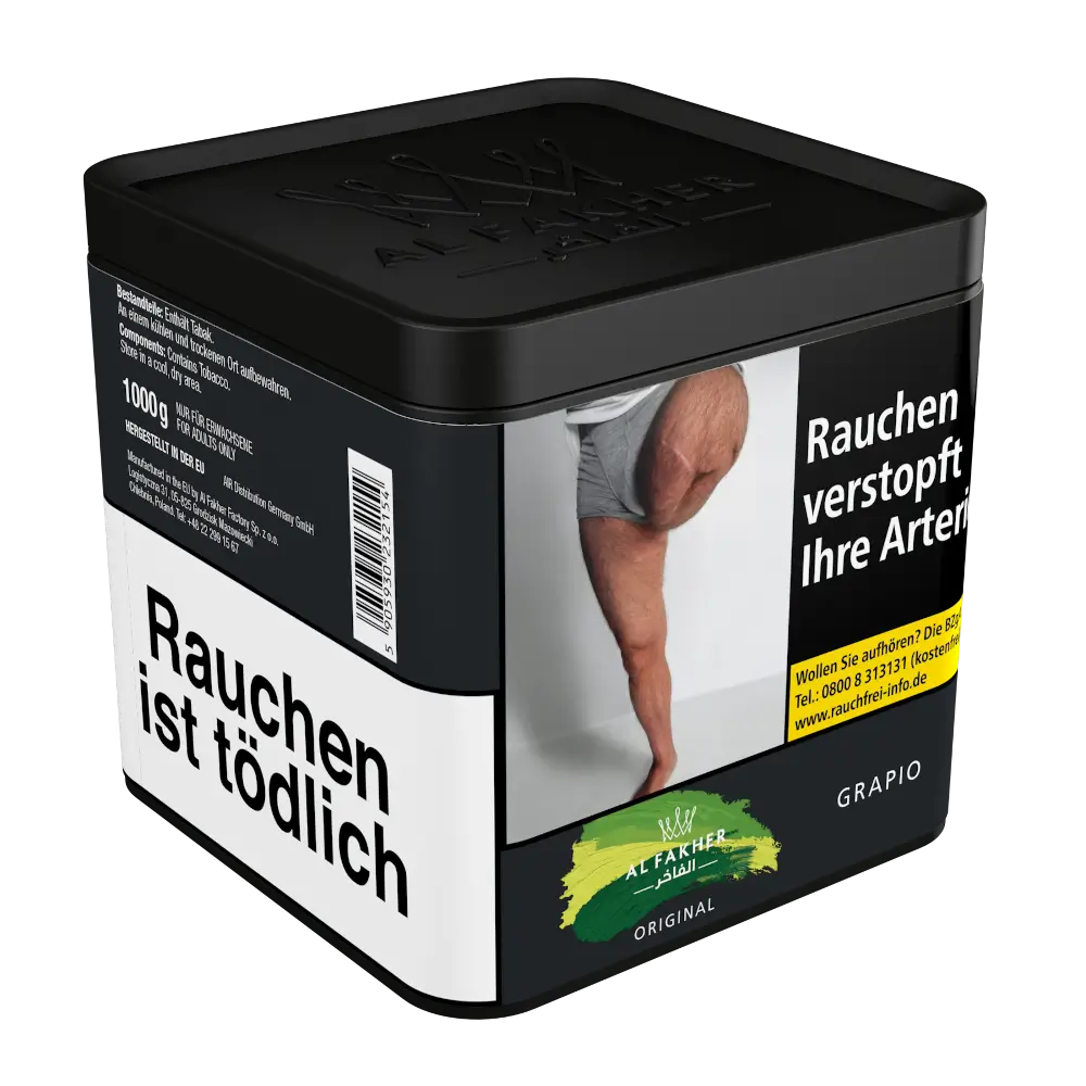 Al Fakher Tabak Grapio 1kg Al Fakher Tabak Grapio 1kg