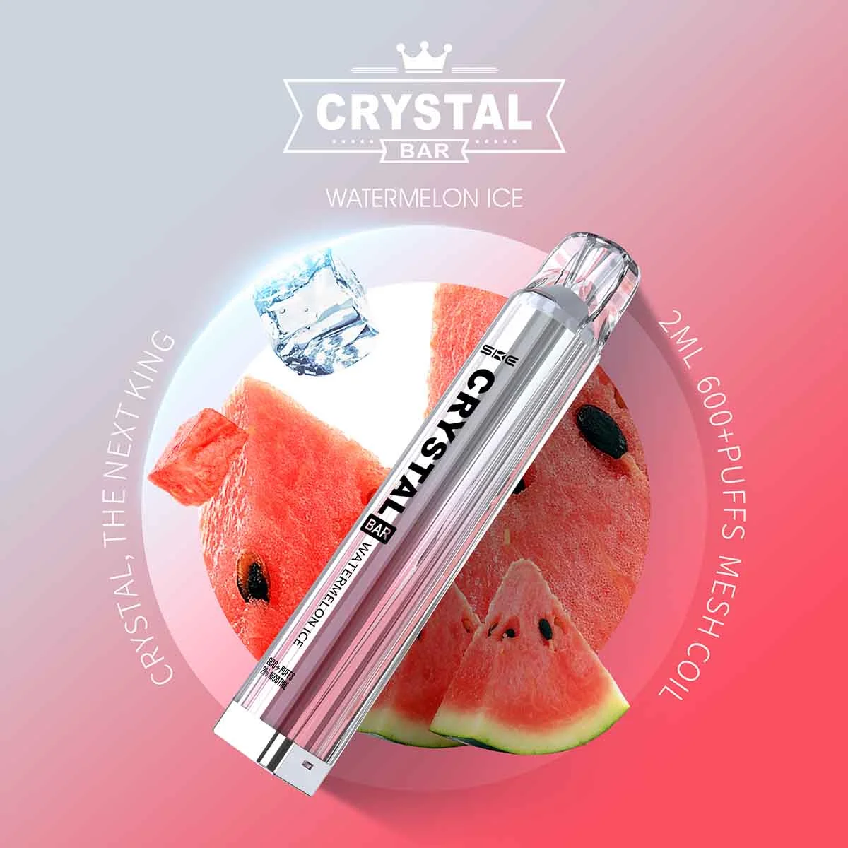 Crystal Bar Vape Watermelon Ice Crystal Bar Vape Watermelon Ice
