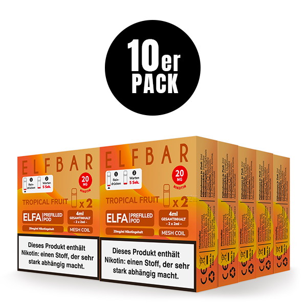 Elfa Pod Tropical Fruit 20mg 2 Stk