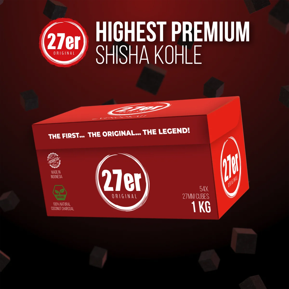 27er Original Cubes27 - 1 kg 27er Original Cubes27 - 1 kg