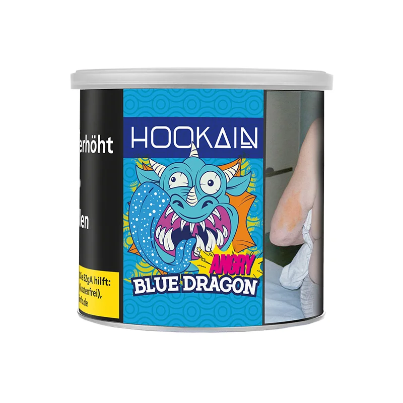 Hookain Tabak Angry Dragon 200g Hookain Tabak Angry Blue Dragon 200g