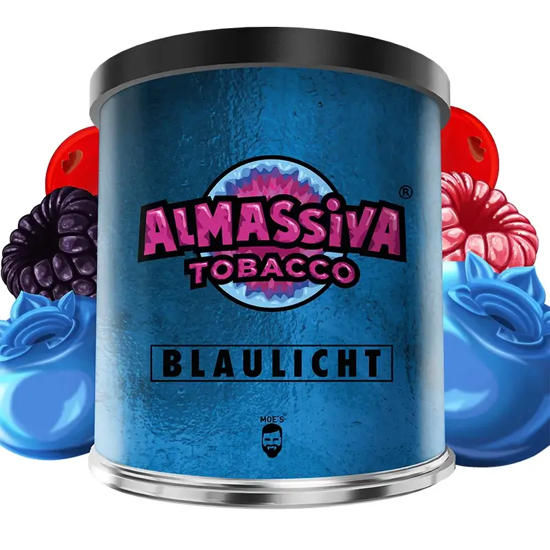 Al Massiva Tabak Blaulicht 200g Al Massiva Tabak Blaulicht 200g