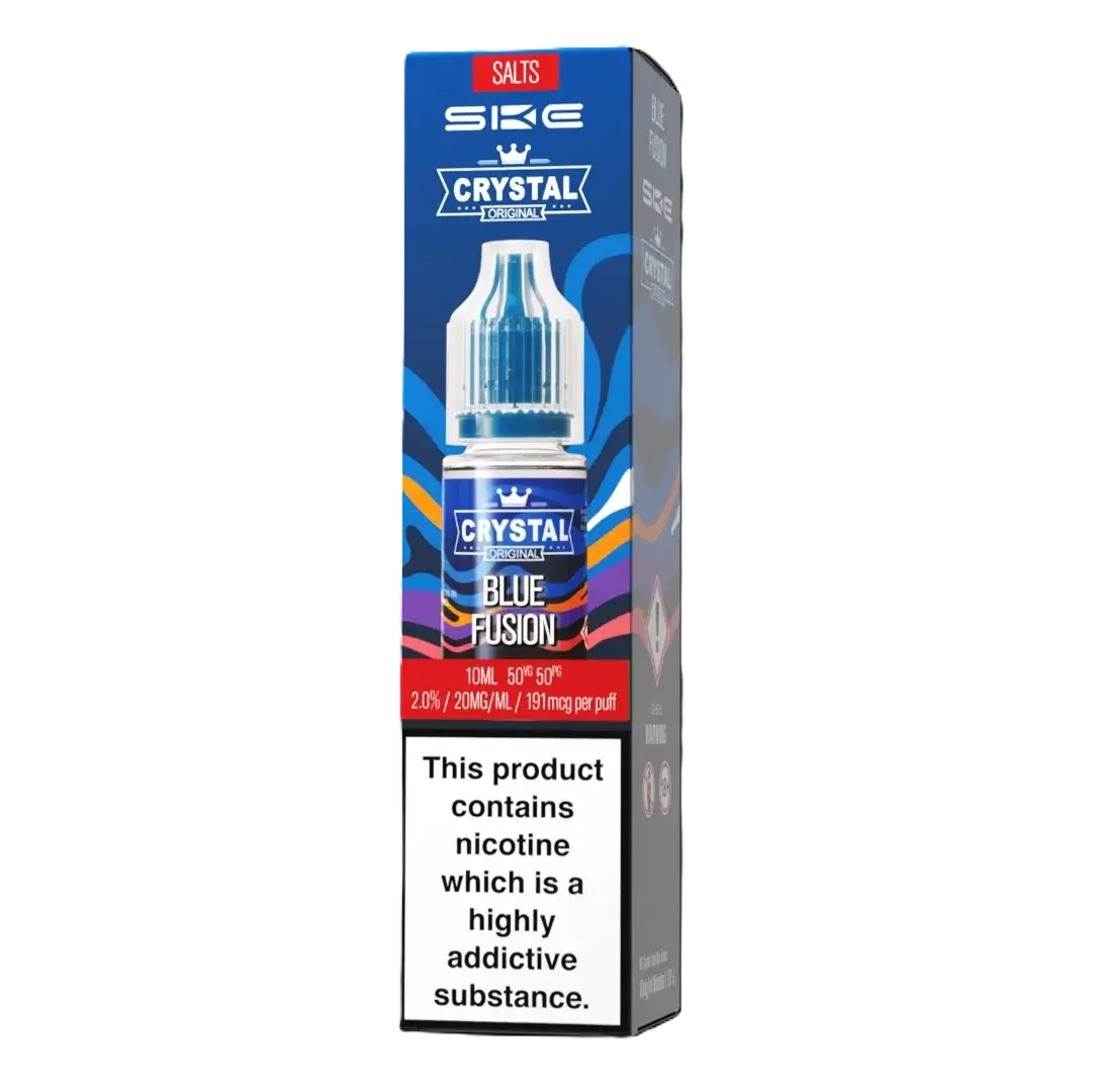 Crystal Liquid 10ml Blue Fusion 20mg Crystal Liquid 10ml Blue Fusion 20mg