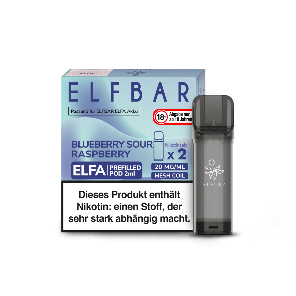 Elfa Pod Blueberry Sour Raspberry 20mg 2 Stk