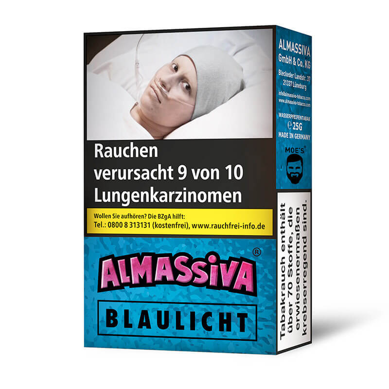 Al Massiva Tabak Blaulicht 25g