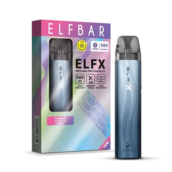 ELFX by Elfbar Refillable Pod Kit Dark Sea