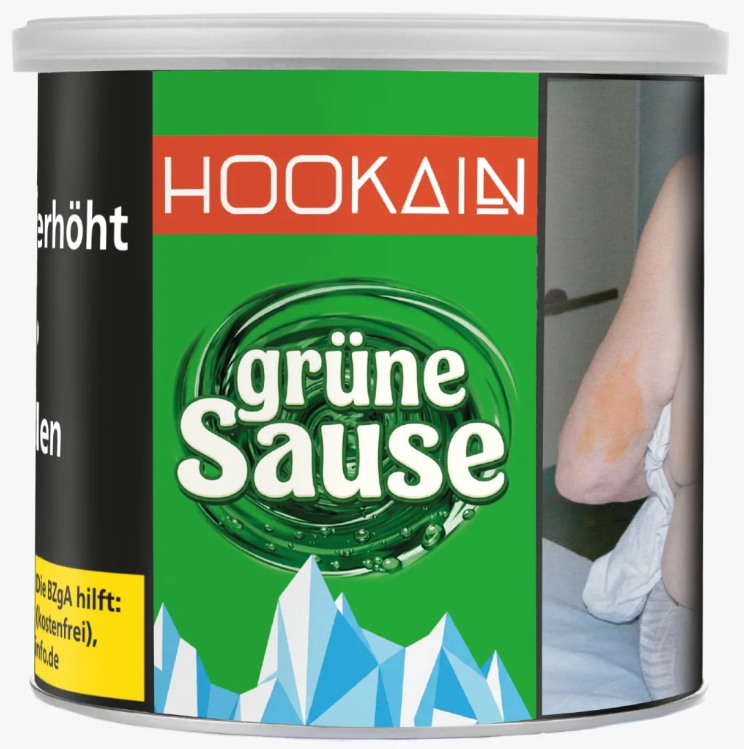 Hookain Tabak Grüne Sause 200g