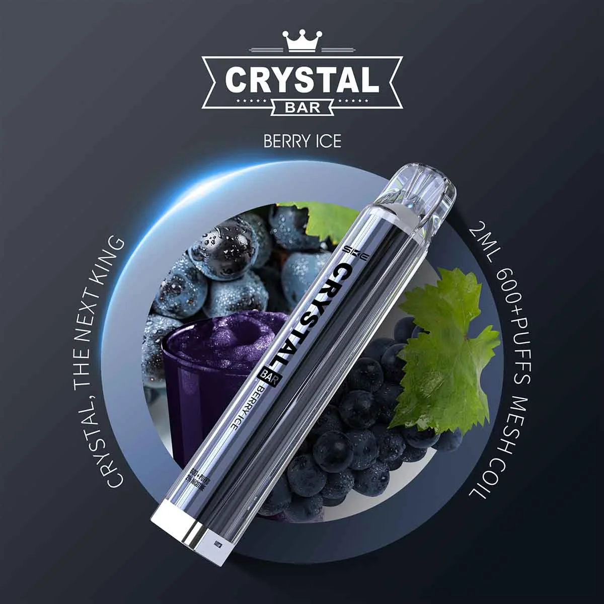 Crystal Bar Vape Berry Ice Crystal Bar Vape Berry Ice