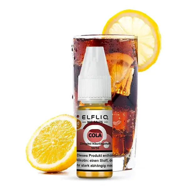 Elfliq Nikotinsalz Liquid 10ml - Cola 10mg Elfliq Nikotinsalz Liquid 10ml - Cola 10mg
