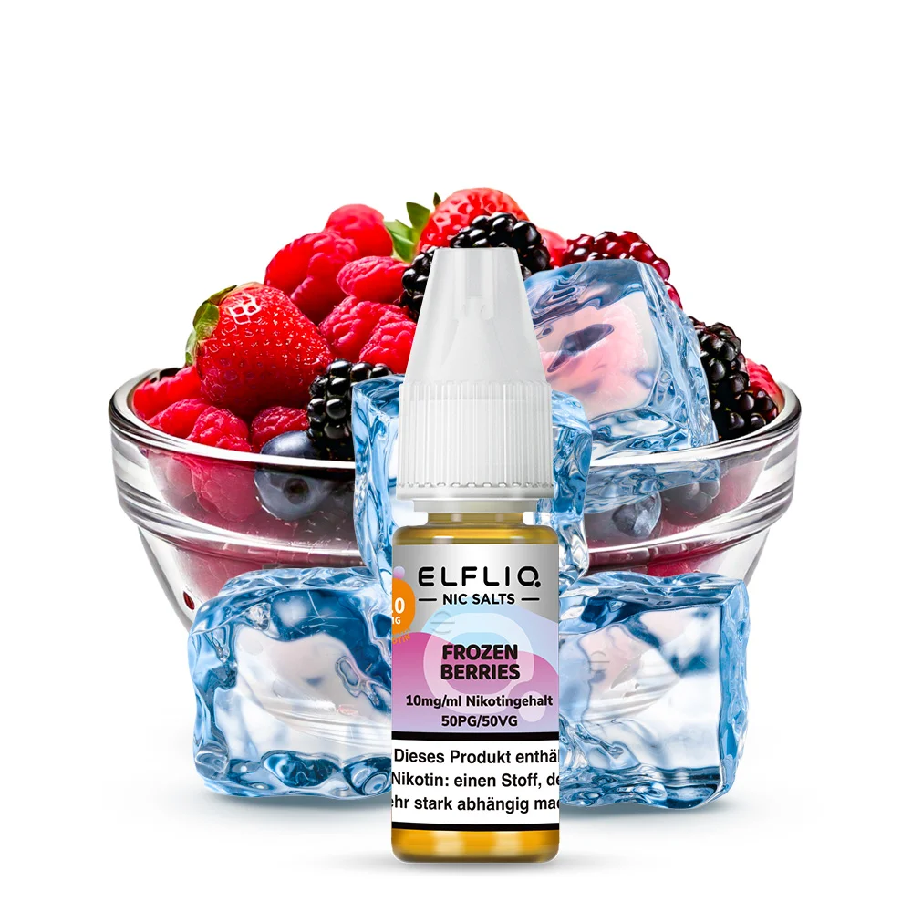 Elfliq Nikotinsalz Liquid 10ml - Frozen Berries 10mg