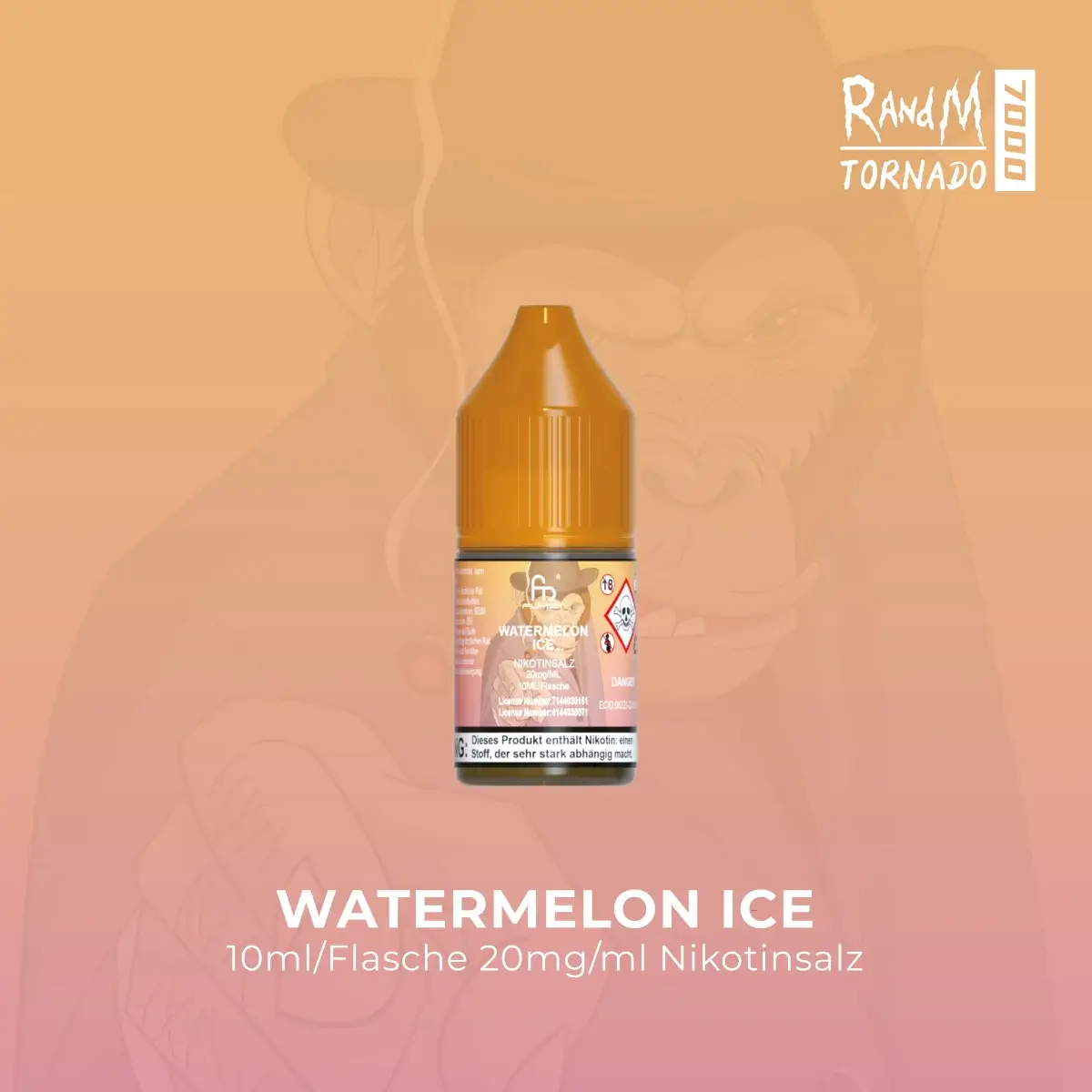 RandM Tornado Liquid 10ml Watermelon Ice 20mg