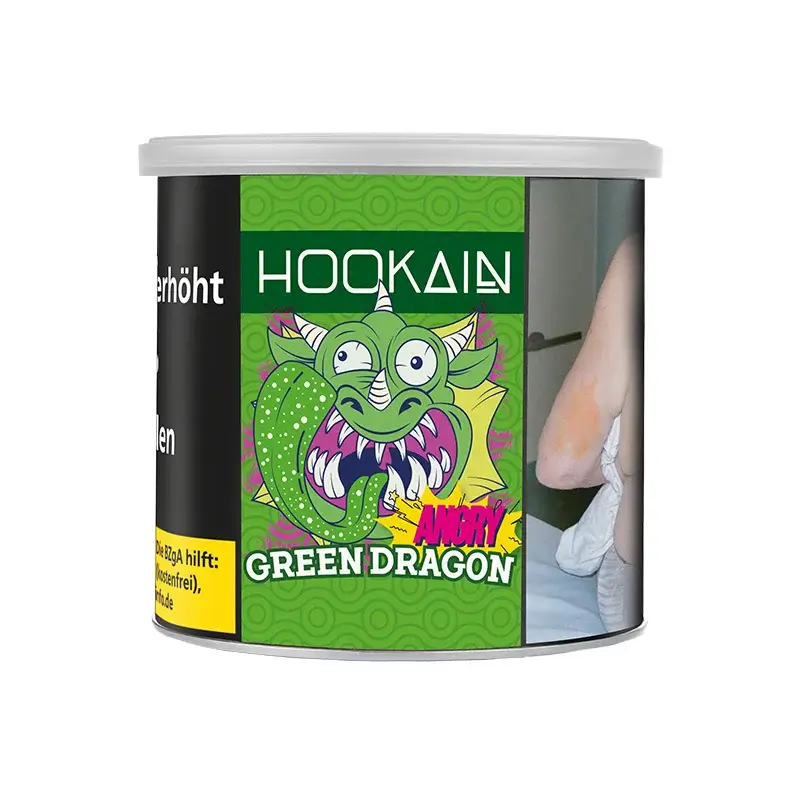 Hookain Tabak Angry Green Dragon 200g Hookain Tabak Angry Green Dragon 200g