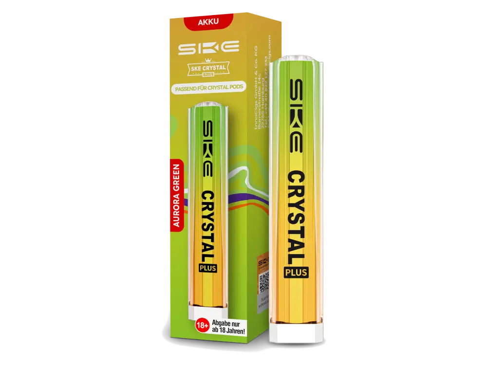 Crystal Plus Akku Aurora Green Crystal Plus Akku Aurora Green