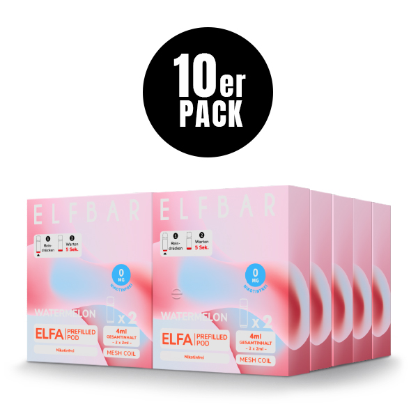 Elfa Pod Watermelon Nikotinfrei 2 Stk Elfa Pod Watermelon Nikotinfrei 2 Stk