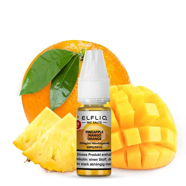 Elfliq Nikotinsalz Liquid 10ml - Pineapple Mango Orange 20mg