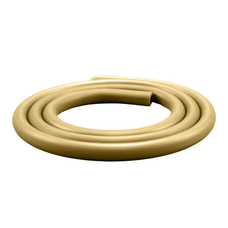Silikonschlauch Gold matt