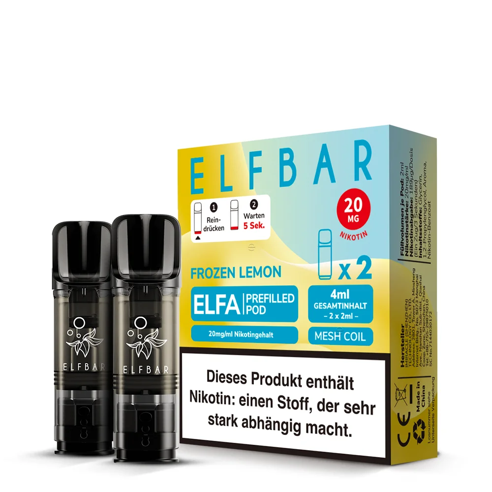 Elfa Pod Frozen Lemon 20mg 2 Stk *Neu*