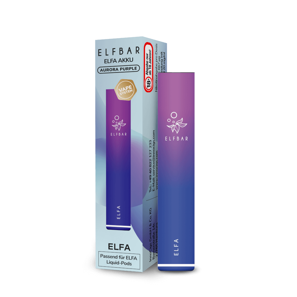 Elf Bar ELFA Akku Aurora Purple