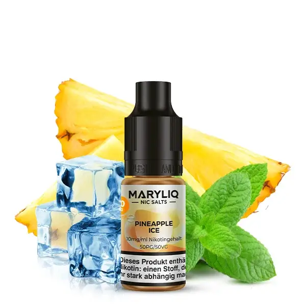 Maryliq Nikotinsalz Liquid 10ml Pineapple Ice 10mg