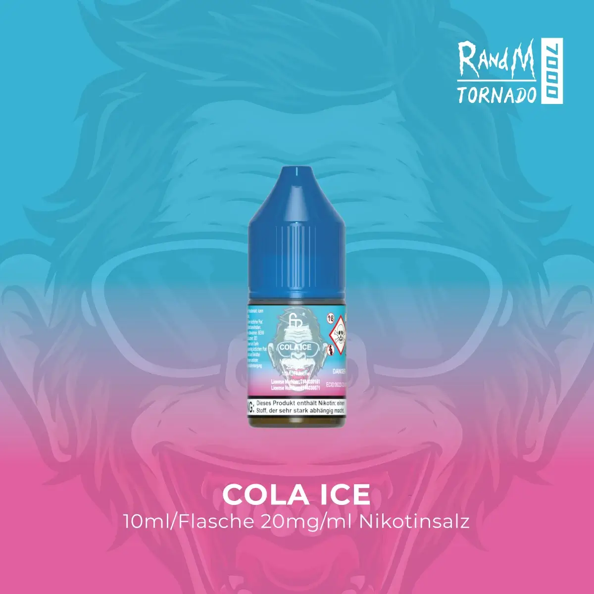 RandM Tornado Liquid 10ml Cola Ice 20mg