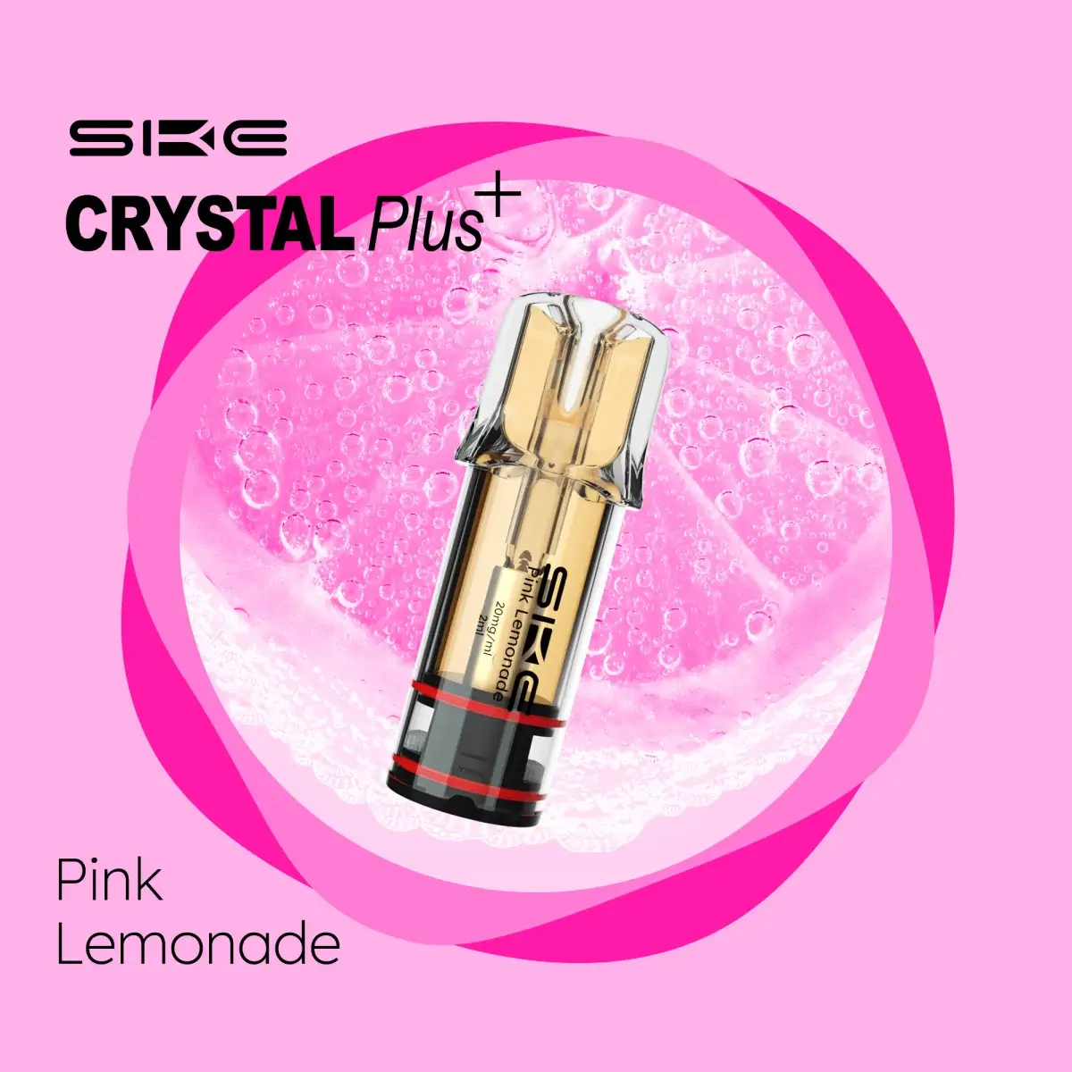 Crystal Plus Pods Pink Lemonade 20mg 2er Pack Crystal Plus Pods Pink Lemonade 20mg 2er Pack