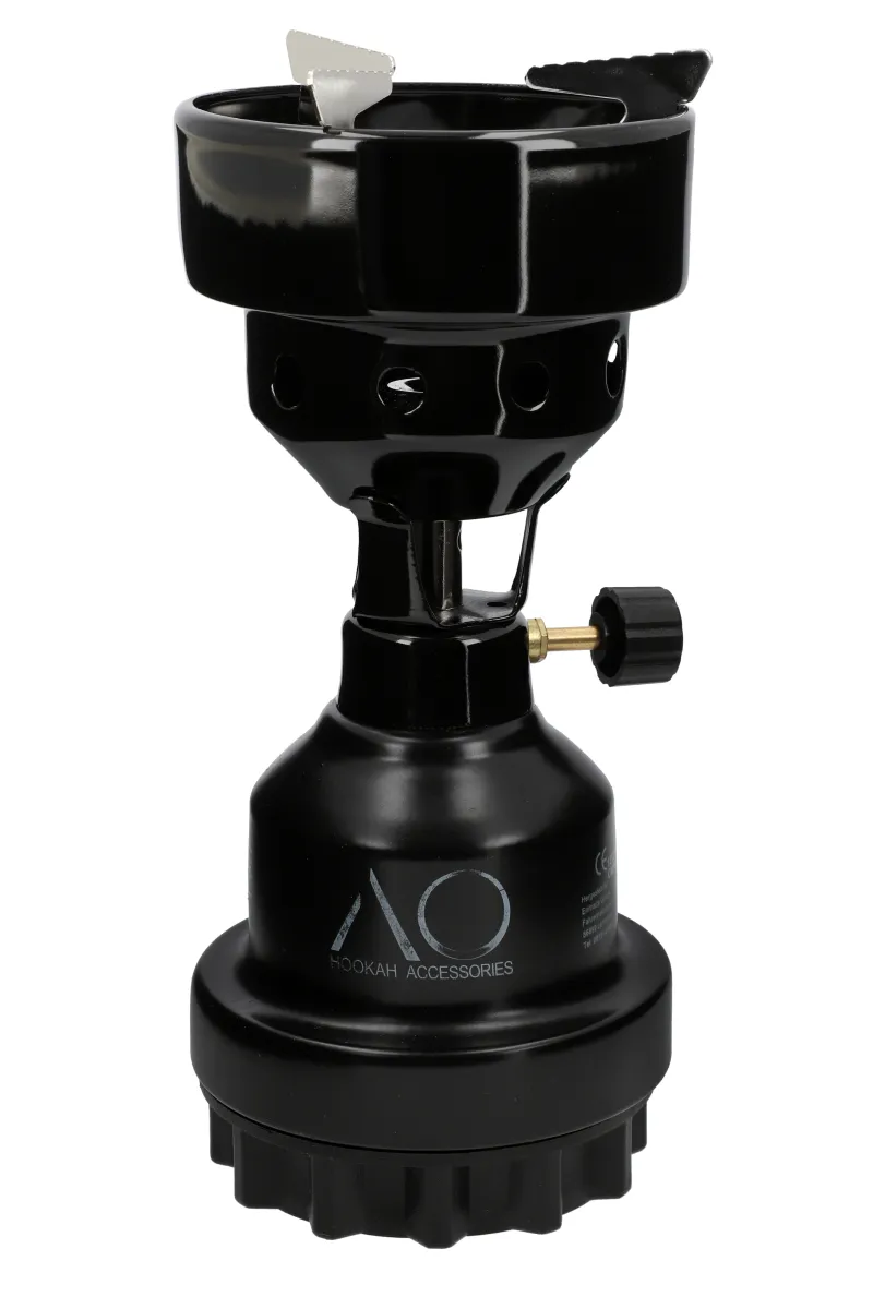 AO Gaskocher Kohleanzünder Schwarz