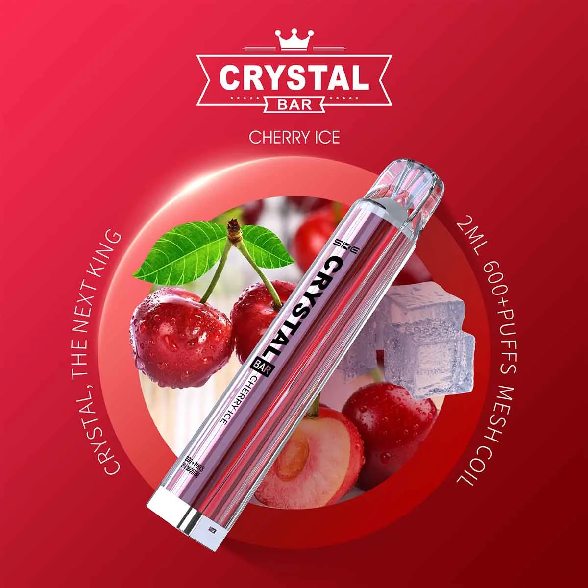 Crystal Bar Vape Cherry Ice Crystal Bar Vape Cherry Ice